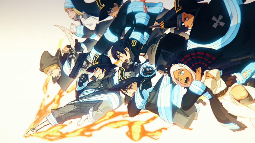 Fire Force 4k UHD Wallpaper 3840x2160px