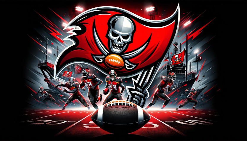 Tampa Bay Buccaneers MacBook Wallpaper 3584x2048px