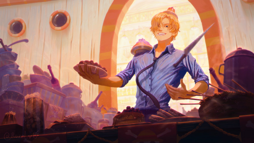 Sanji Background Image 4096x2304px