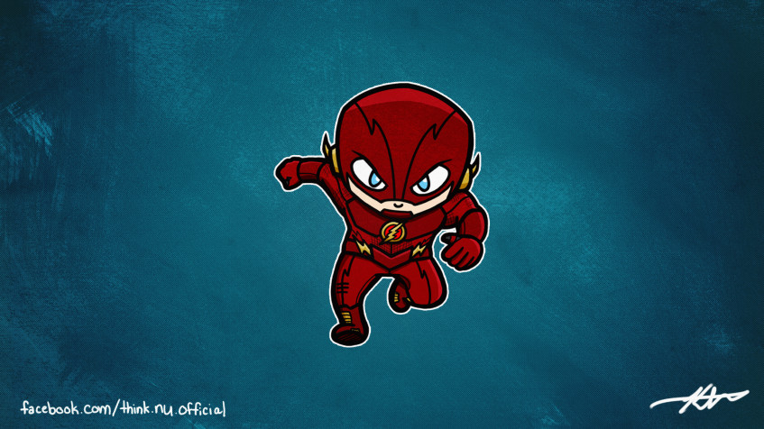 Cute The Flash Full HD 1080p Wallpaper 1920x1080px