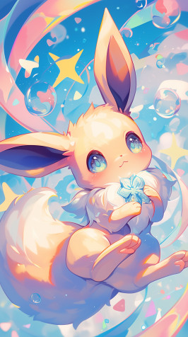 Eevee Android Wallpaper Image 1632x2912px