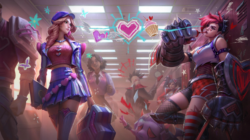 Vi League Of Legends Background Image 4096x2305px