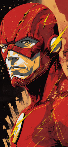 Cool The Flash iPhone Wallpaper Image 1183x2560px