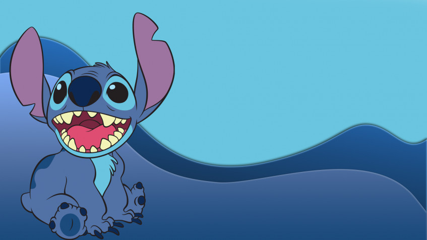 Stitch Full HD 1080p Wallpaper 1920x1080px