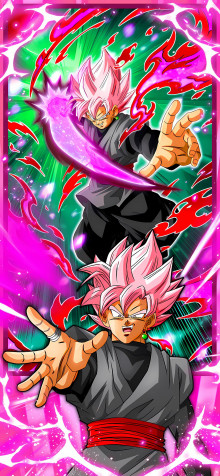 Super Saiyan Rose Goku Black iPhone Background Image 1896x4096px