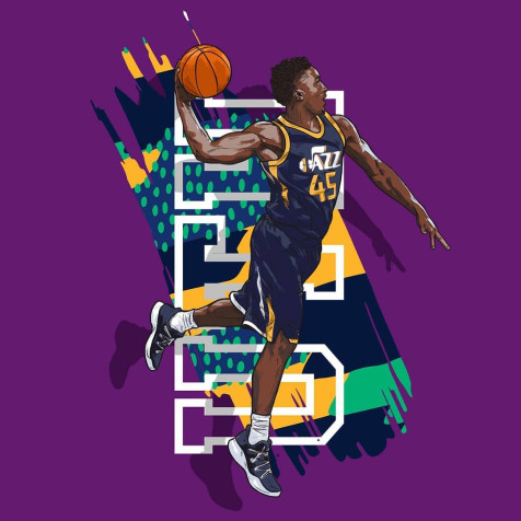 Donovan Mitchell Wallpaper 1080x1080px