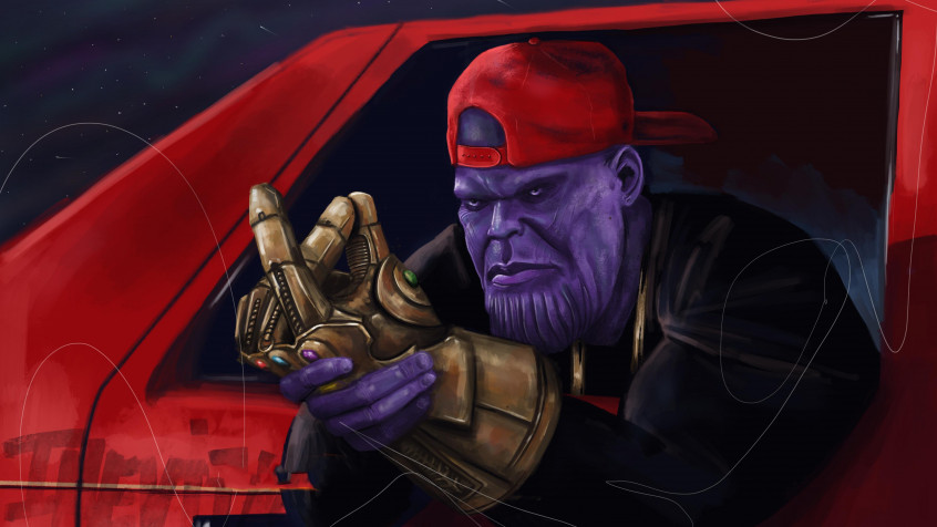 3840x2160 Cool Guy Thanos 4k HD 4k wallpaper image 3840x2160px