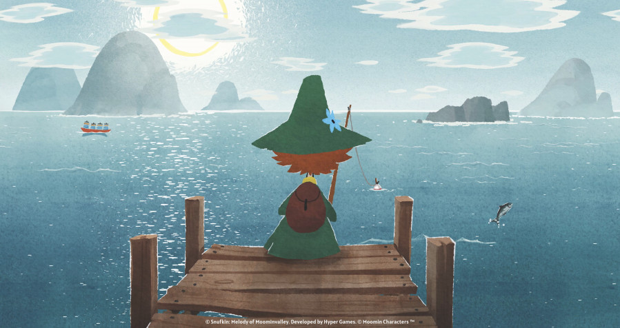 Snufkin MacBook Wallpaper 4080x2160px