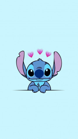 Stitch Phone Background 1080x1916px