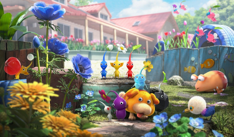 Pikmin HD Background 2174x1271px