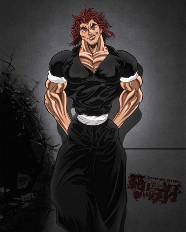 Yujiro Hanma Mobile Wallpaper 1080x1350px