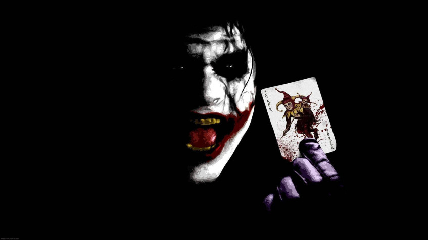 Joker Heath Ledger Full HD 1080p Wallpaper 1920x1080px