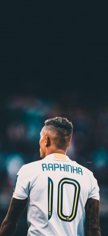 Raphinha Phone Background 1384x2997px