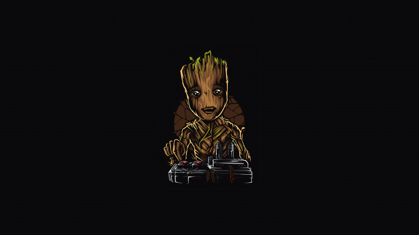 Baby Groot 4k UHD Wallpaper 3840x2160px