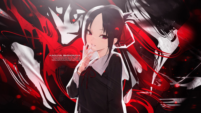 Kaguya Shinomiya Full HD 1080p Wallpaper 1920x1080px