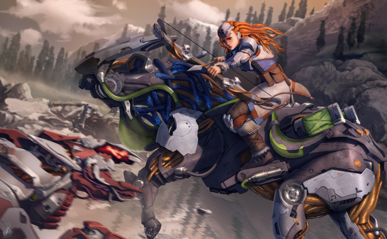 Aloy Desktop HD Wallpaper 4000x2476px