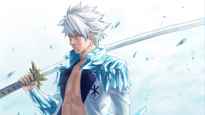 Toshiro Hitsugaya 4k UHD Wallpaper 3840x2160px