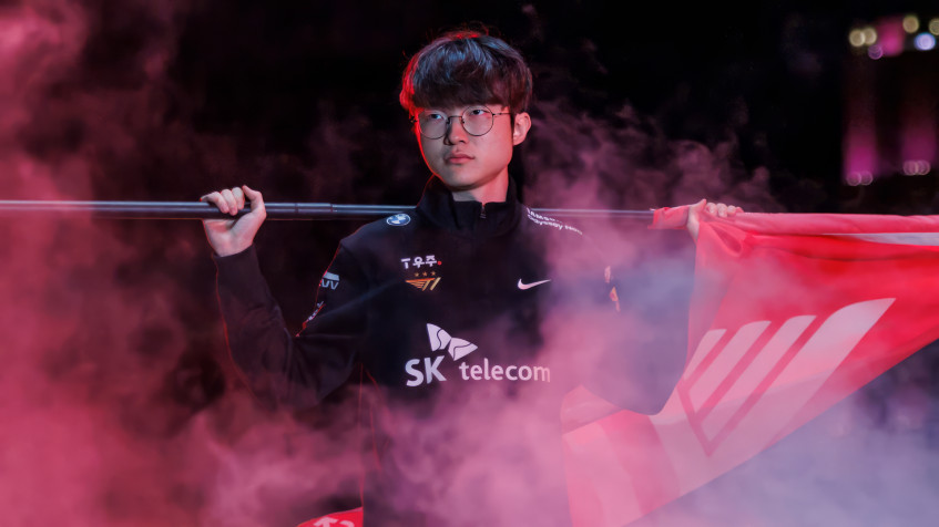 Faker Full HD 1080p Wallpaper 1920x1080px