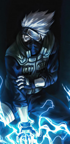 Kakashi Hatake Phone Background Image 1440x2960px