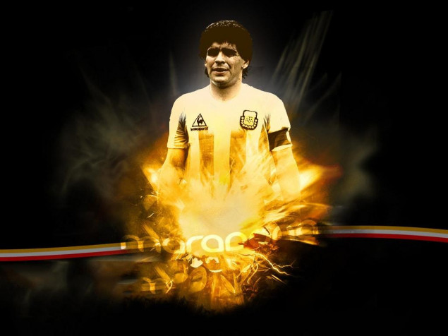 Maradona Desktop HD Wallpaper 1024x768px