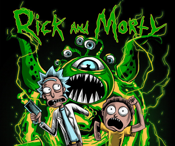 Rick And Morty Season 5 Desktop HD Background 1920x1600px