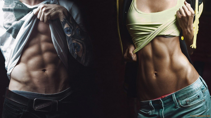 Six Pack Abs Wallpaper 1920x1080px