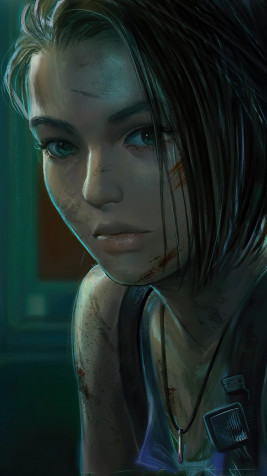 Jill Valentine 4k Phone Wallpaper 2160x3840px