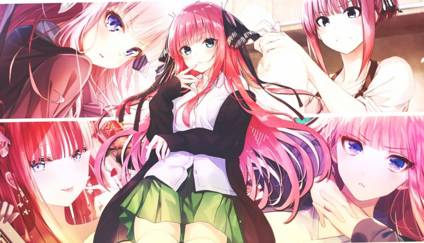 The Quintessential Quintuplets Desktop HD Background 1747x1004px