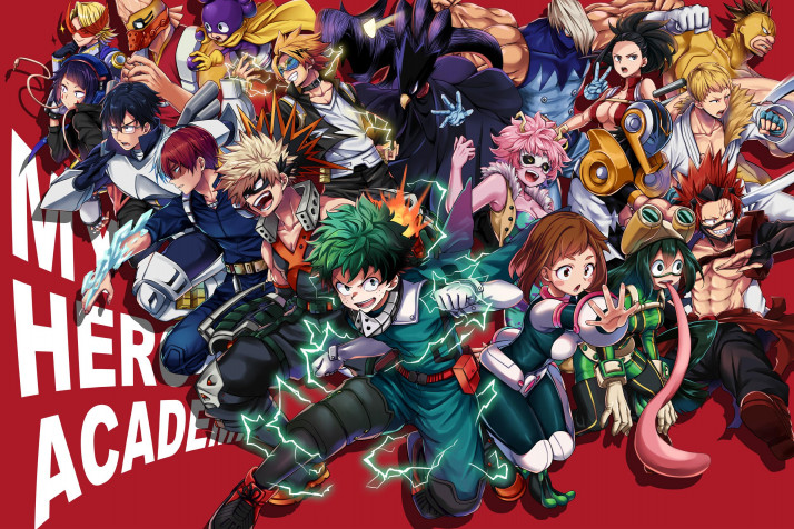 My Hero Academia Hd HD Background 2500x1667px