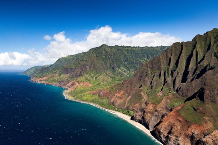 Na Pali Coast MacBook Background 2048x1365px