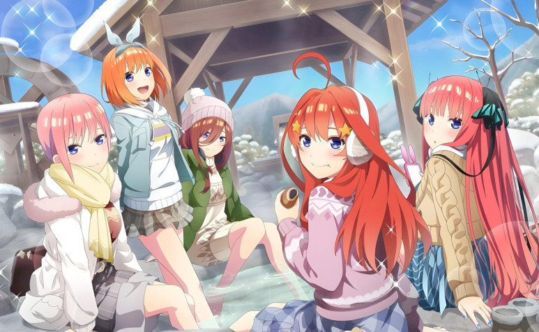 The Quintessential Quintuplets Desktop HD Wallpaper 1920x1182px