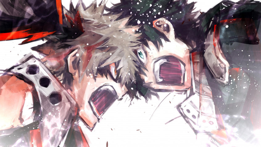 Katsuki Bakugo 4k UHD Wallpaper 3840x2160px