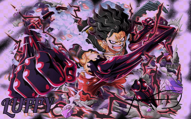 Luffy Gear 4 Snakeman Wallpaper Image 1280x800px