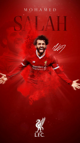 Mohamed Salah Android Wallpaper Image 1656x2944px