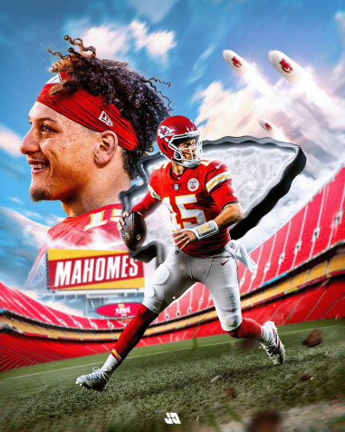 Patrick Mahomes Phone Background Image 1200x1500px