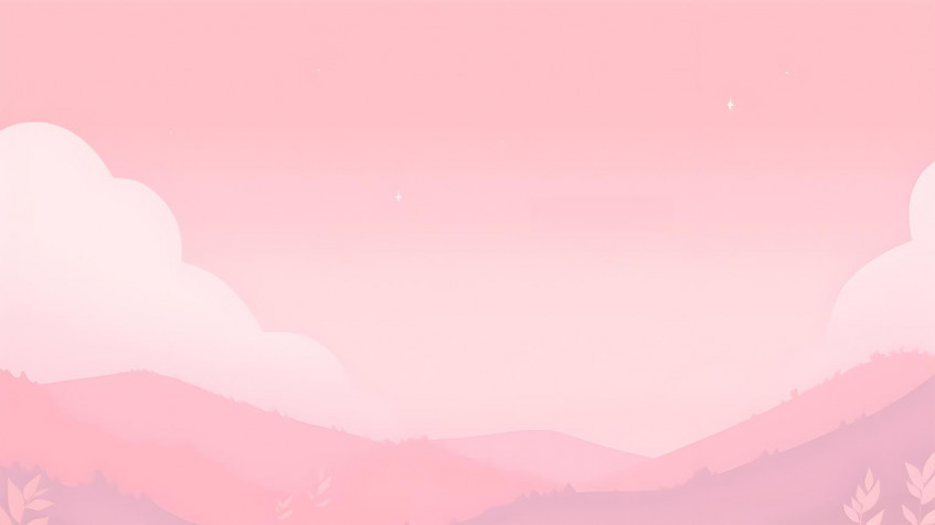 Pink Minimalist Pc Desktop Wallpaper 1536x864px