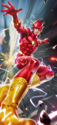 The Flash iPhone 11 Pro Max Wallpaper 1242x2688px