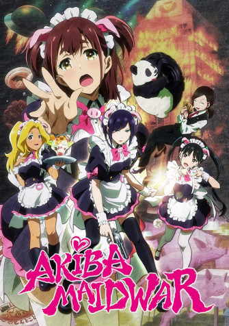 Akiba Maid War Android Wallpaper 1000x1420px