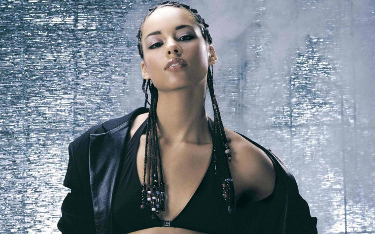 Alicia Keys Widescreen HD Wallpaper 1920x1200px