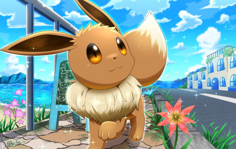 Eevee Desktop Wallpaper 2000x1260px