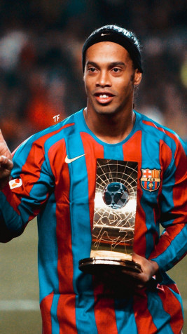 Ronaldinho Gaucho Android Wallpaper 1080x1920px