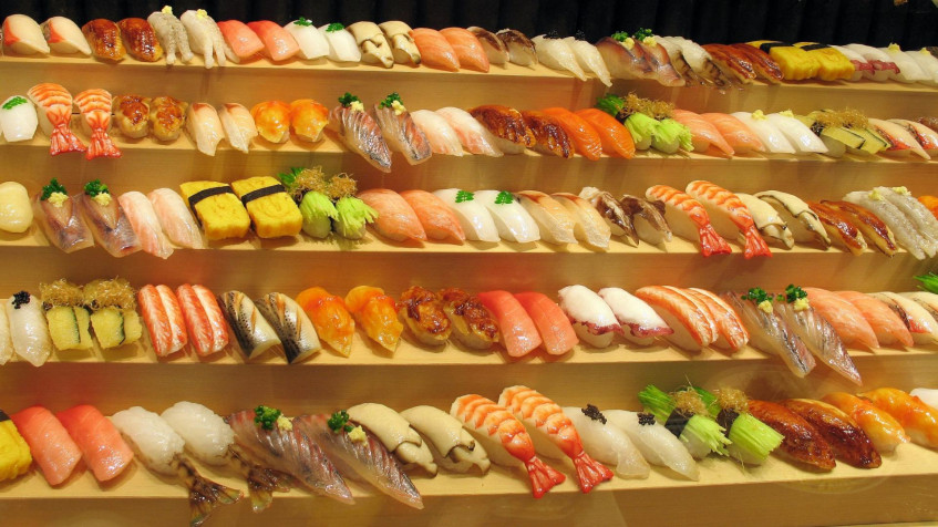 Sushi Full HD 1080p Wallpaper 1920x1080px