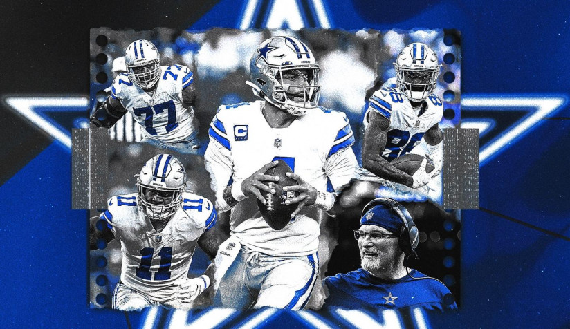 Dak Prescott Laptop Wallpaper 1408x814px