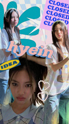 Hyein iPhone Wallpaper 1024x1820px