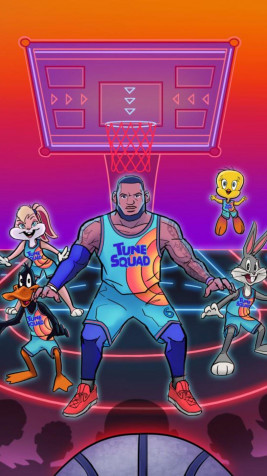 Space Jam 2 iPhone Wallpaper Image 1080x1920px