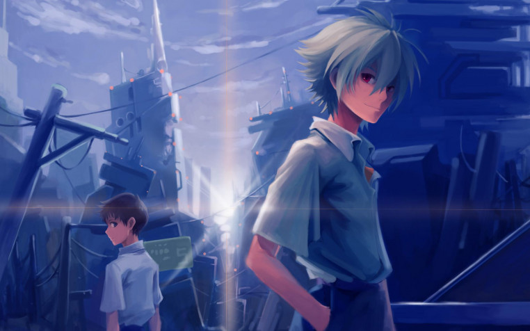 Kaworu Nagisa Widescreen HD Wallpaper 1920x1200px