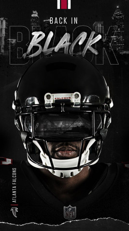 Atlanta Falcons Phone Background 1080x1920px