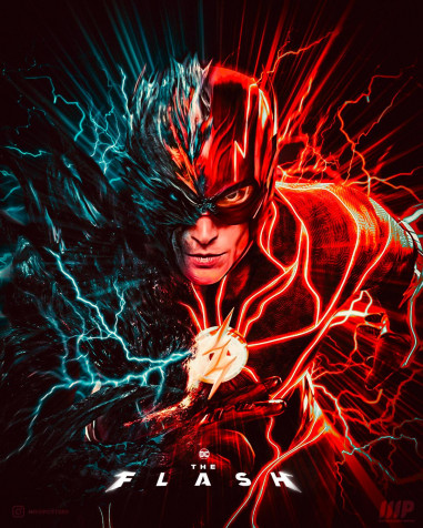 Cool The Flash iPhone Background 1080x1350px