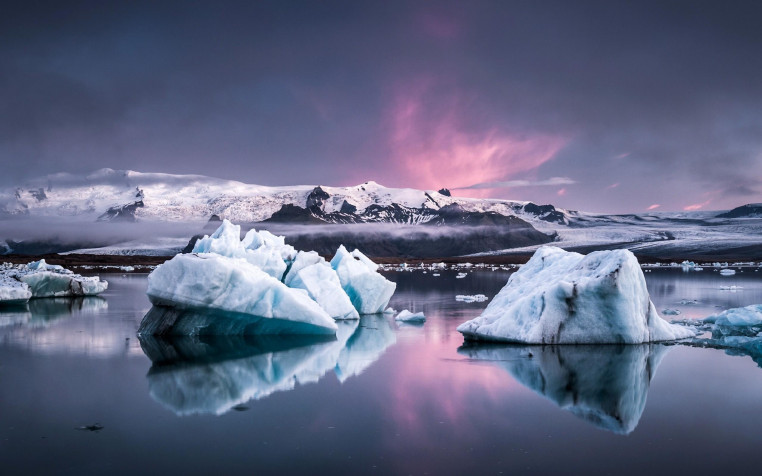 Glacier Desktop Background 2560x1600px