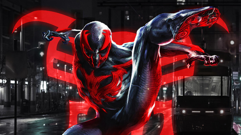 Neon Spider Man 4k UHD Wallpaper 3840x2160px